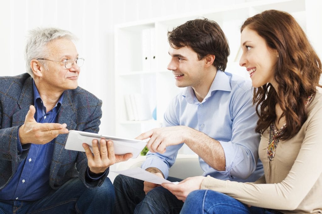 Couple Meeting With Financial Advisor