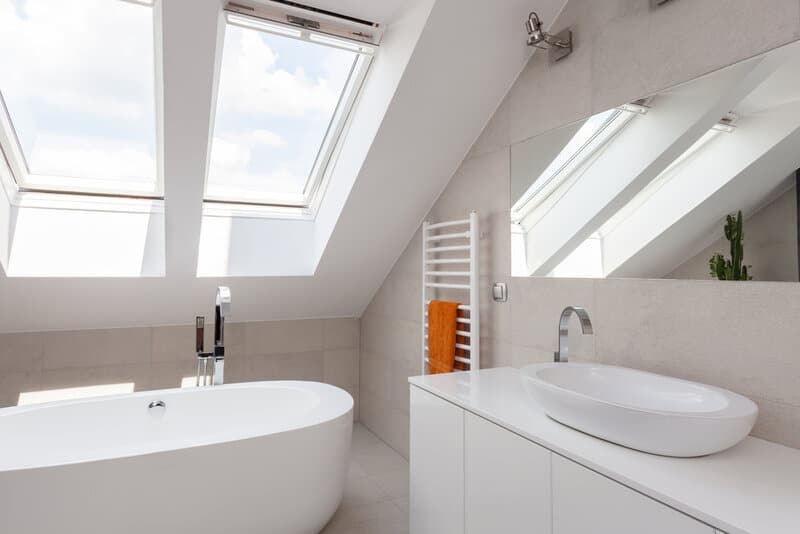 skylight bathroom windows