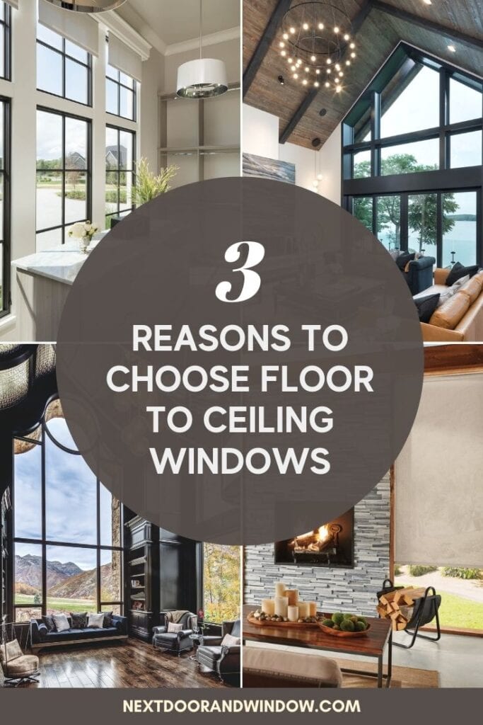 3 Reasons to Choose Floor to Ceiling Windows