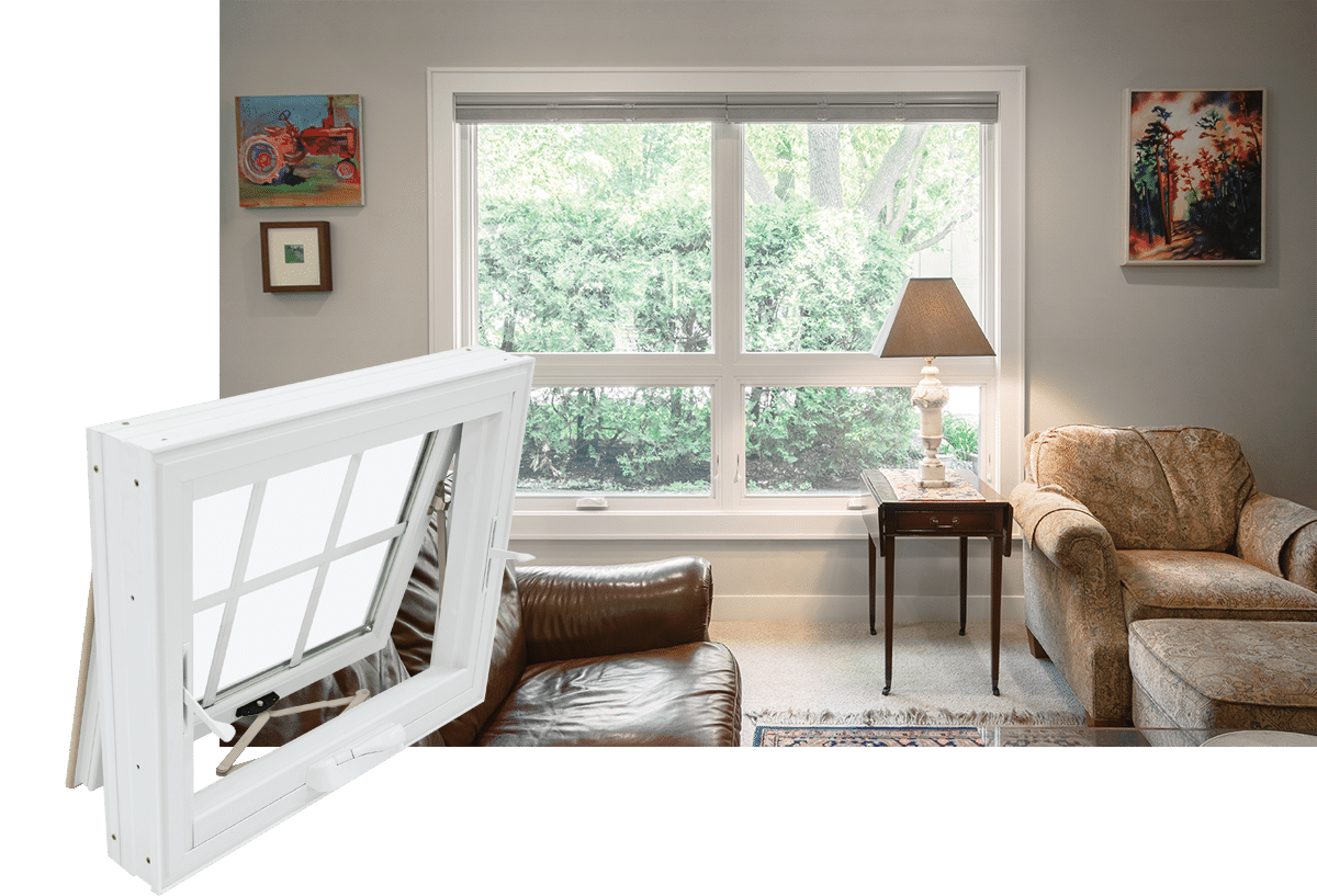 Awning window