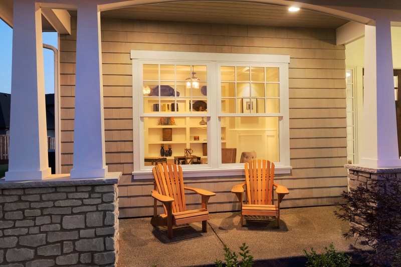 Modern double-hung windows