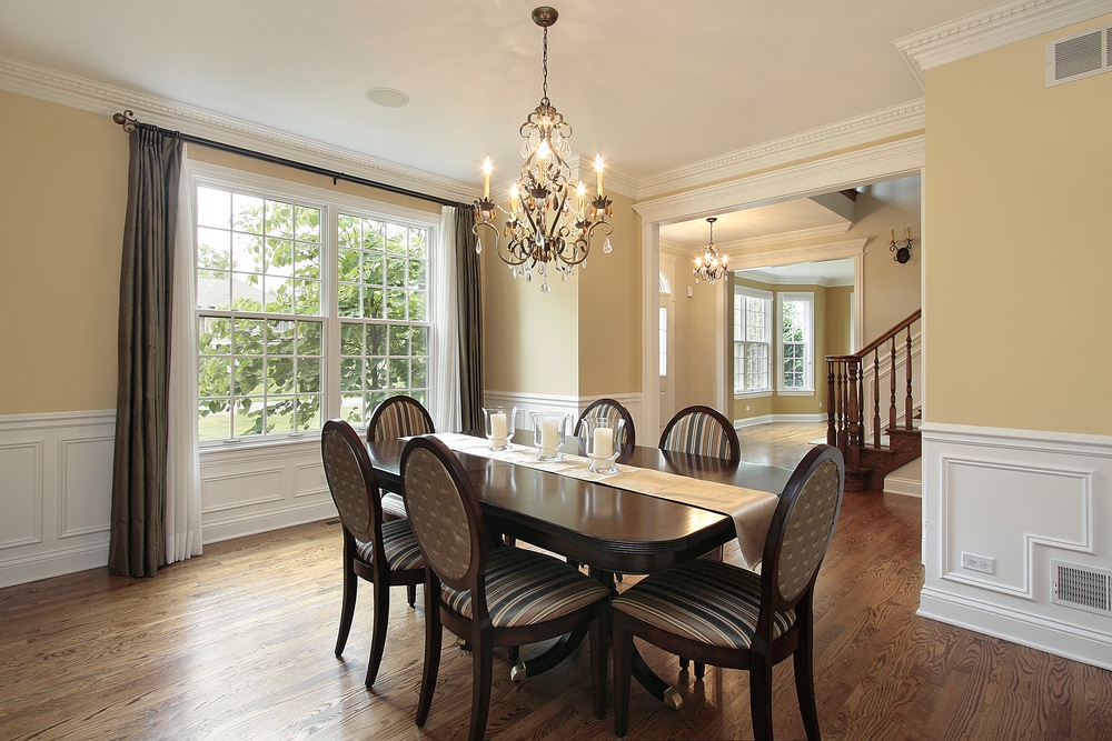 Dining Room Double Hung Window