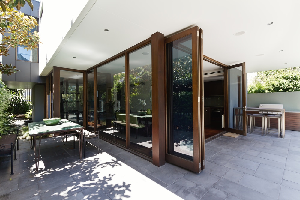 Bi-fold patio doors