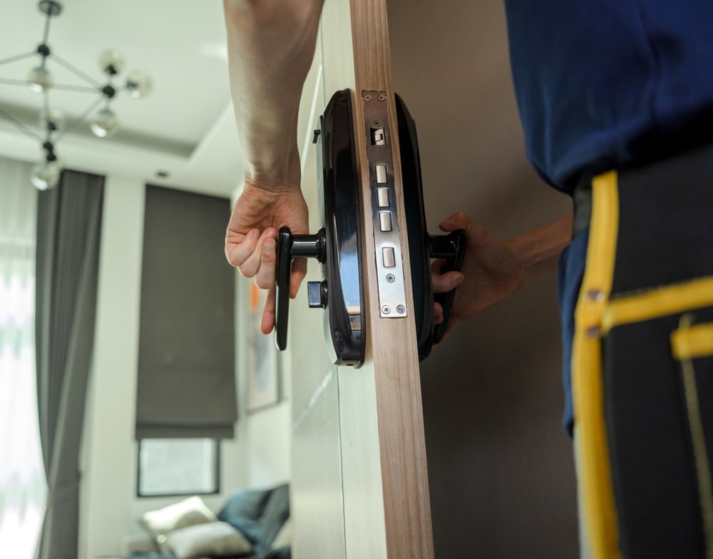 Exterior door installation