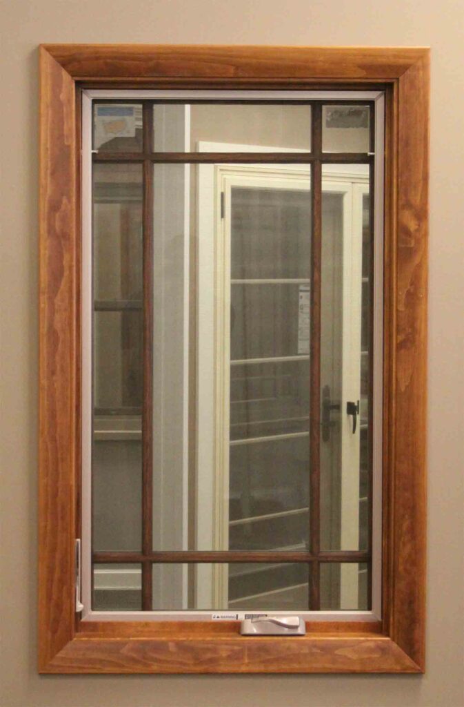 Integrity Casement 9 Lite Prairie SDL Interior