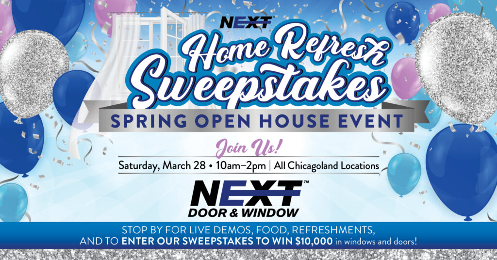 Spring Open House Event with balloons on March 28th 2026